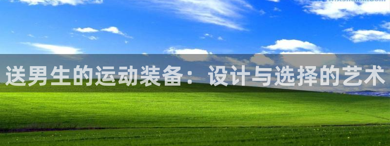 德国征途国际集团：送男生的运动装备：设计与选择的艺术