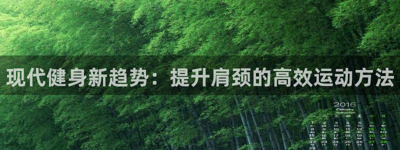 征途国际集团：现代健身新趋势：提升肩颈的高效运动方法